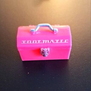 Rare Retro Pink Toolmatic Toolbox- 1.5"